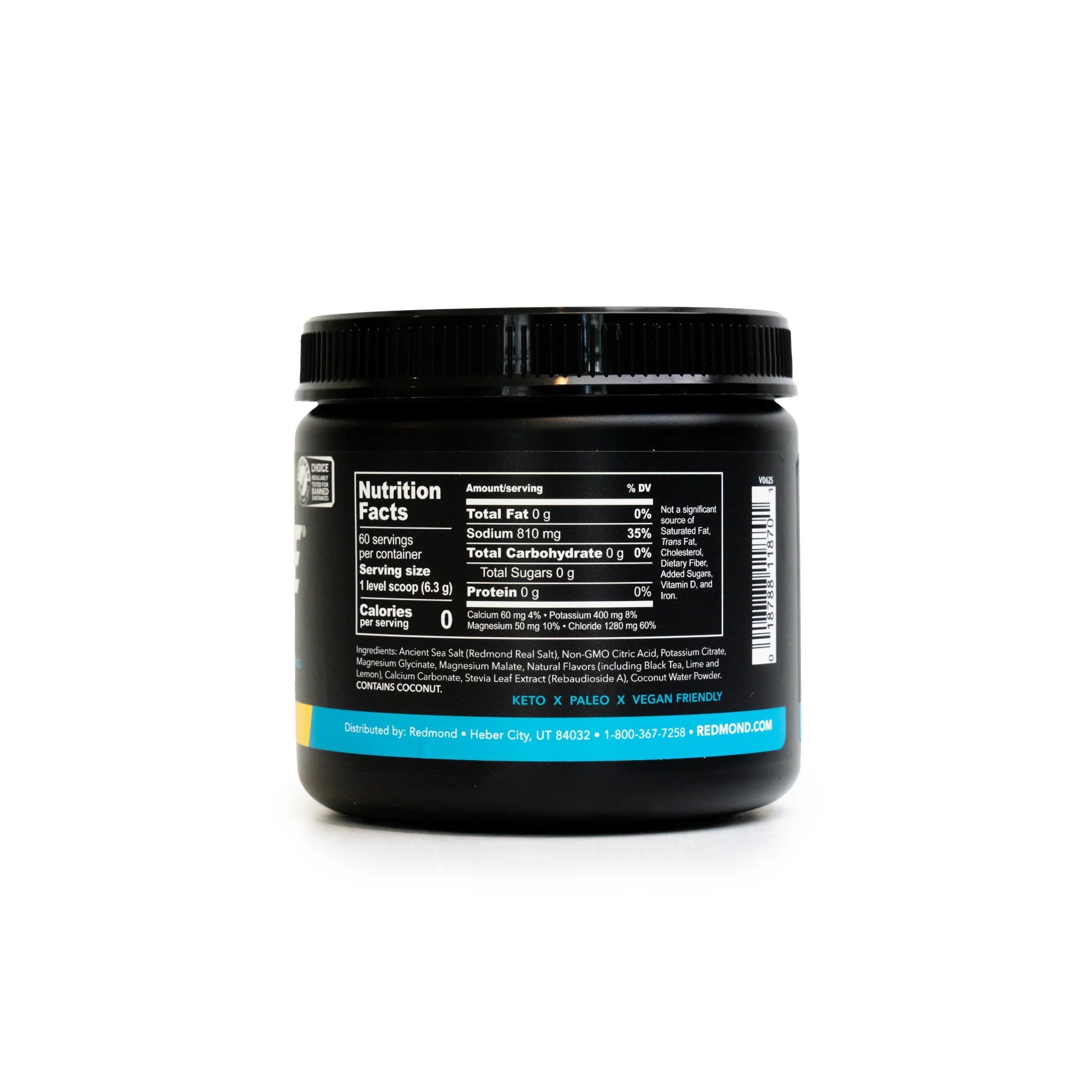 Re - Lyte Electrolyte Mix - Salty Palmer - Tub - 60 Serves - Limited Edition - Yo Keto