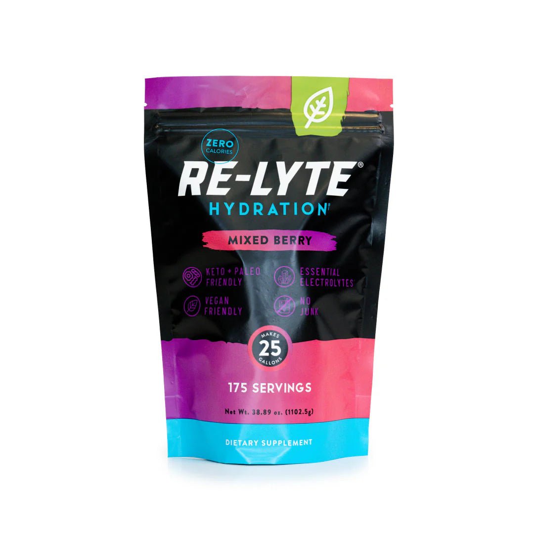 Re - Lyte Hydration - Mixed Berry - Bulk Pouch - 175 Servings - Yo Keto