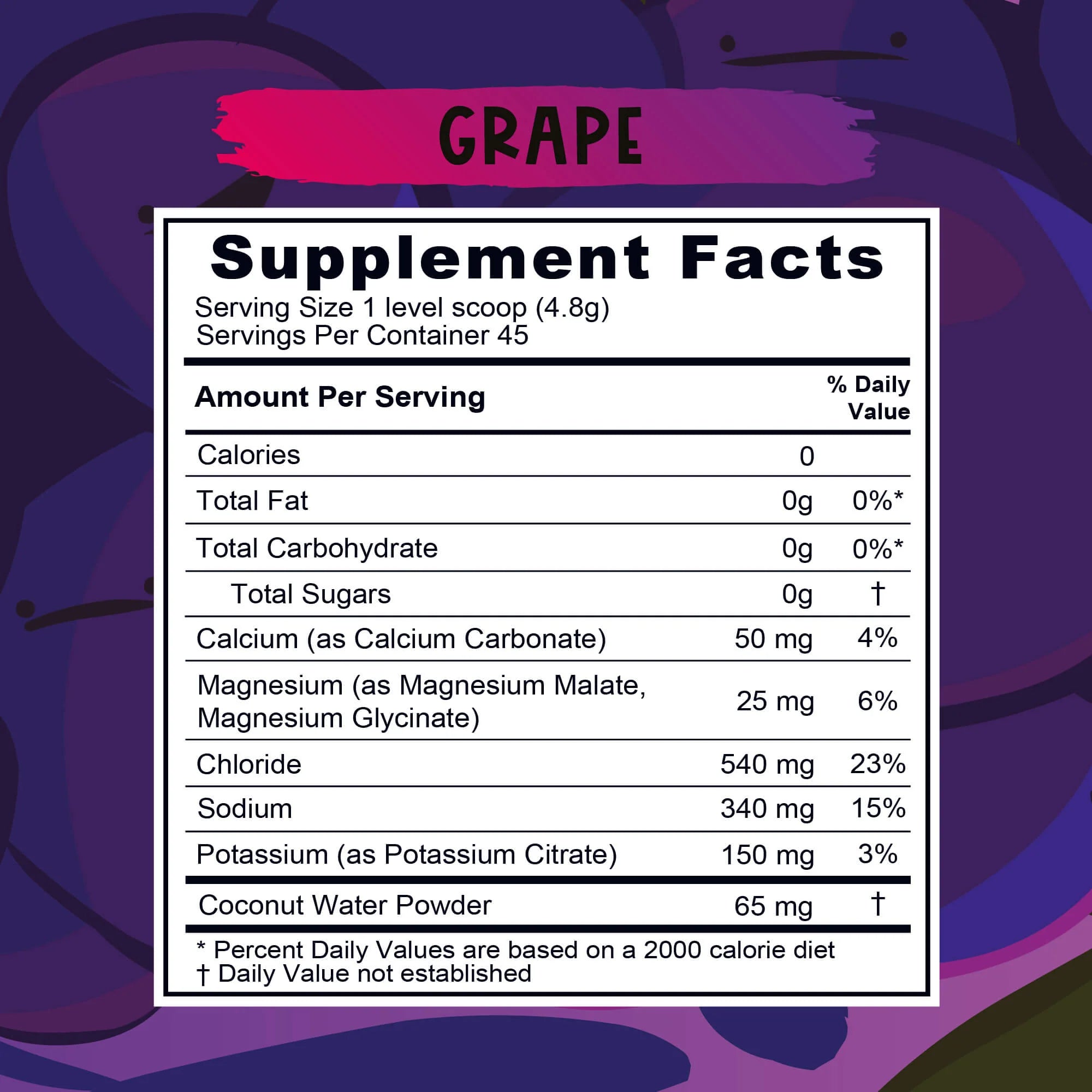 Re - Lyte Kids Hydration - Grape - Tub - 45 Serves - Yo Keto