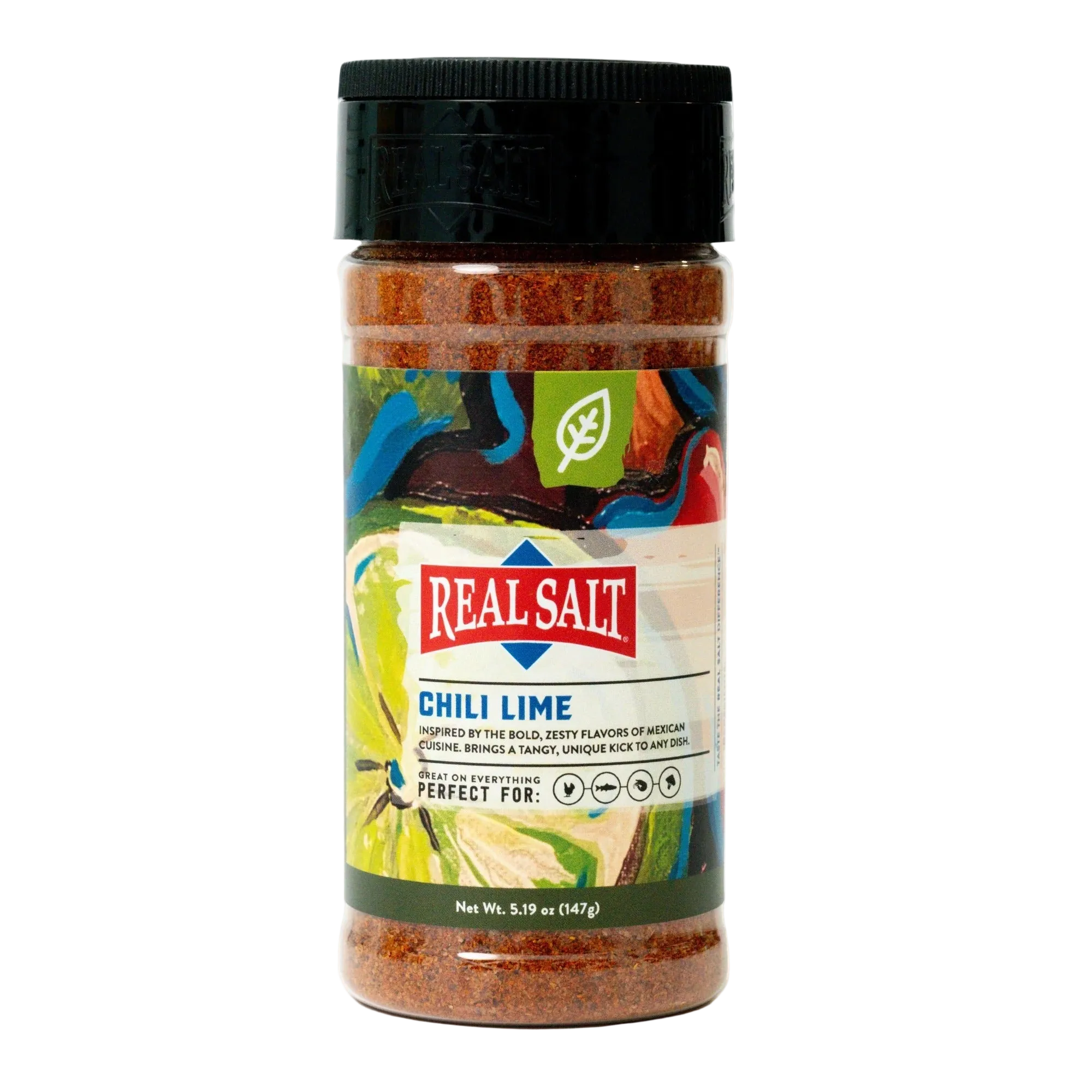 Real Salt Seasonings - Chili Lime Shaker - 147g