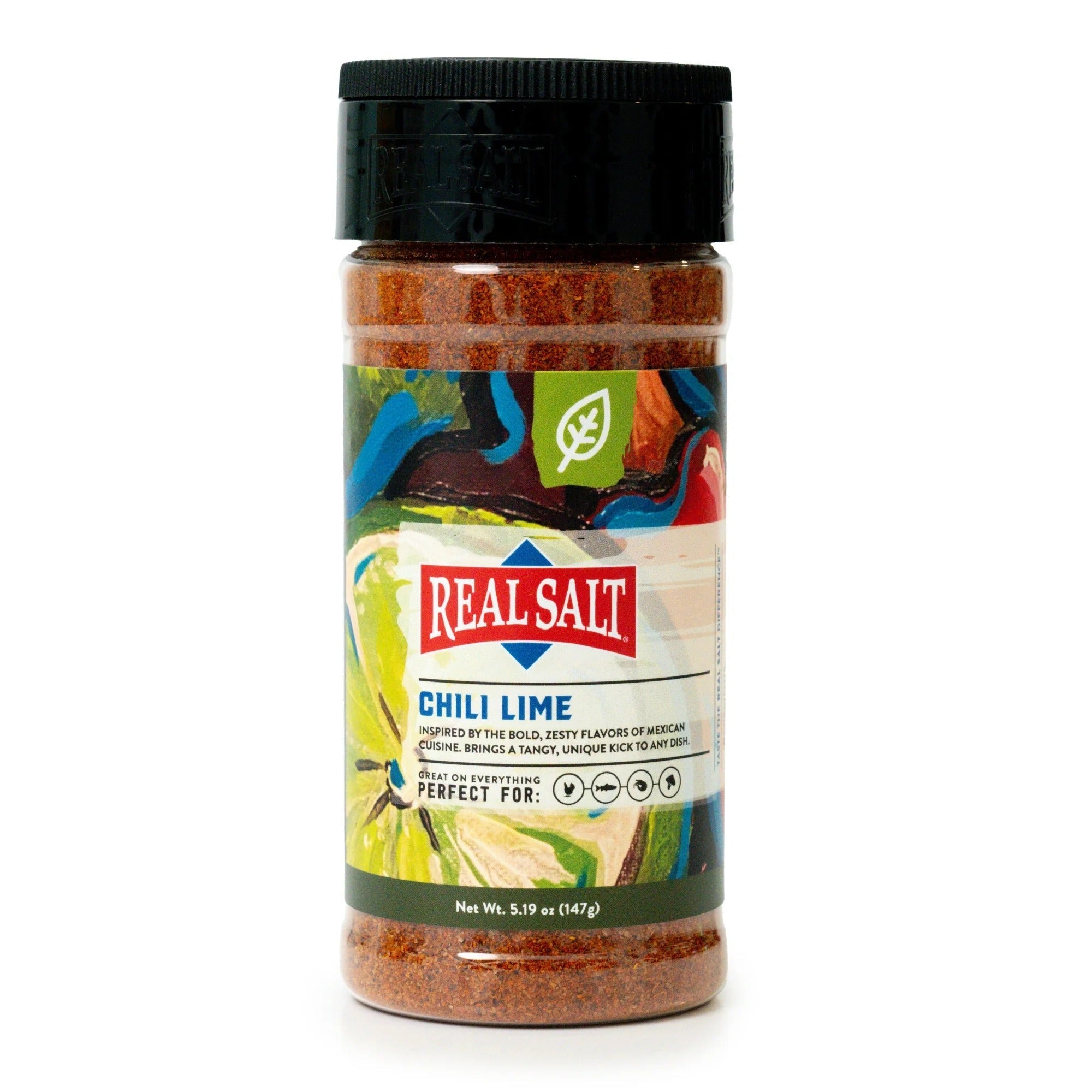 Real Salt Seasonings - Chili Lime Shaker - 147g