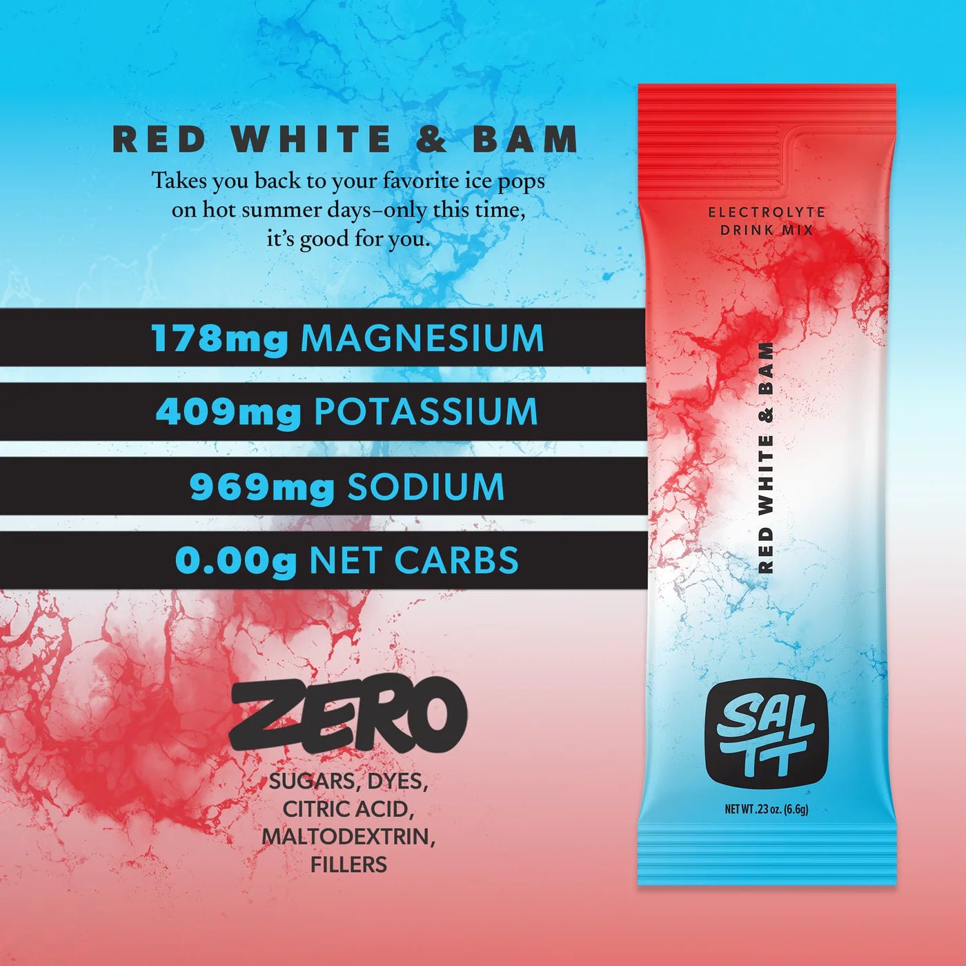 Red White & Bam - 30 Sticks - Yo Keto