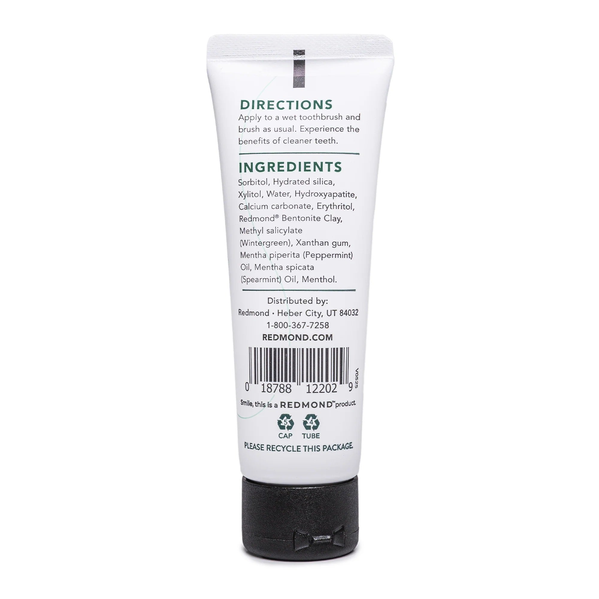 Redmond Leaf Toothpaste - Wild Mint - 113g