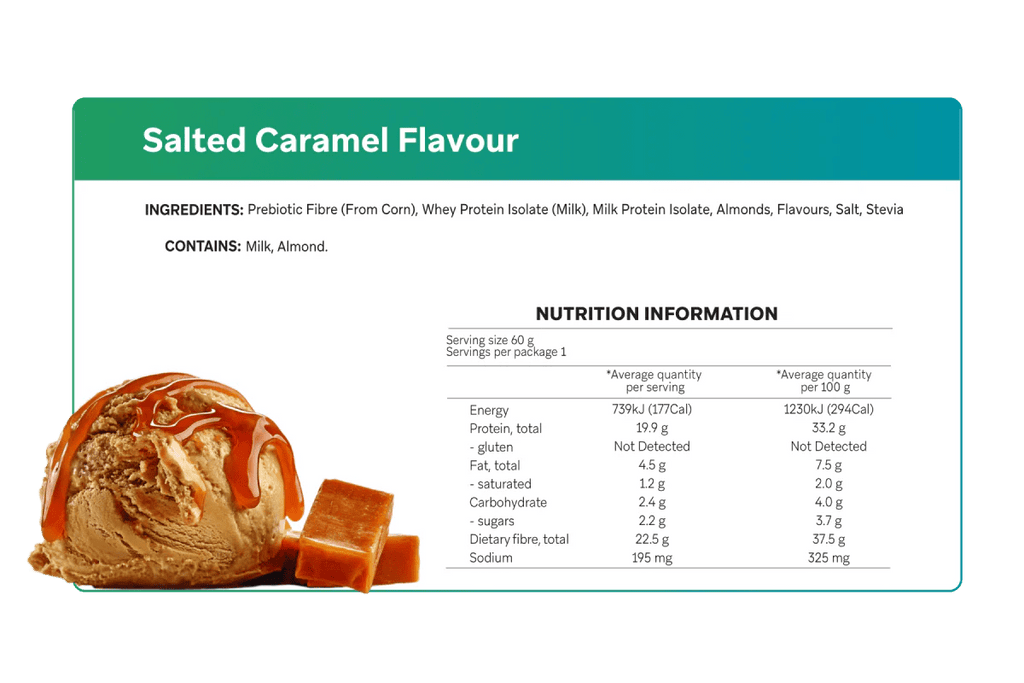 Salted Caramel Smart Protein Bar - Yo Keto