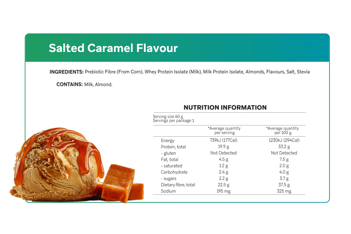 Salted Caramel Smart Protein Bars x 12