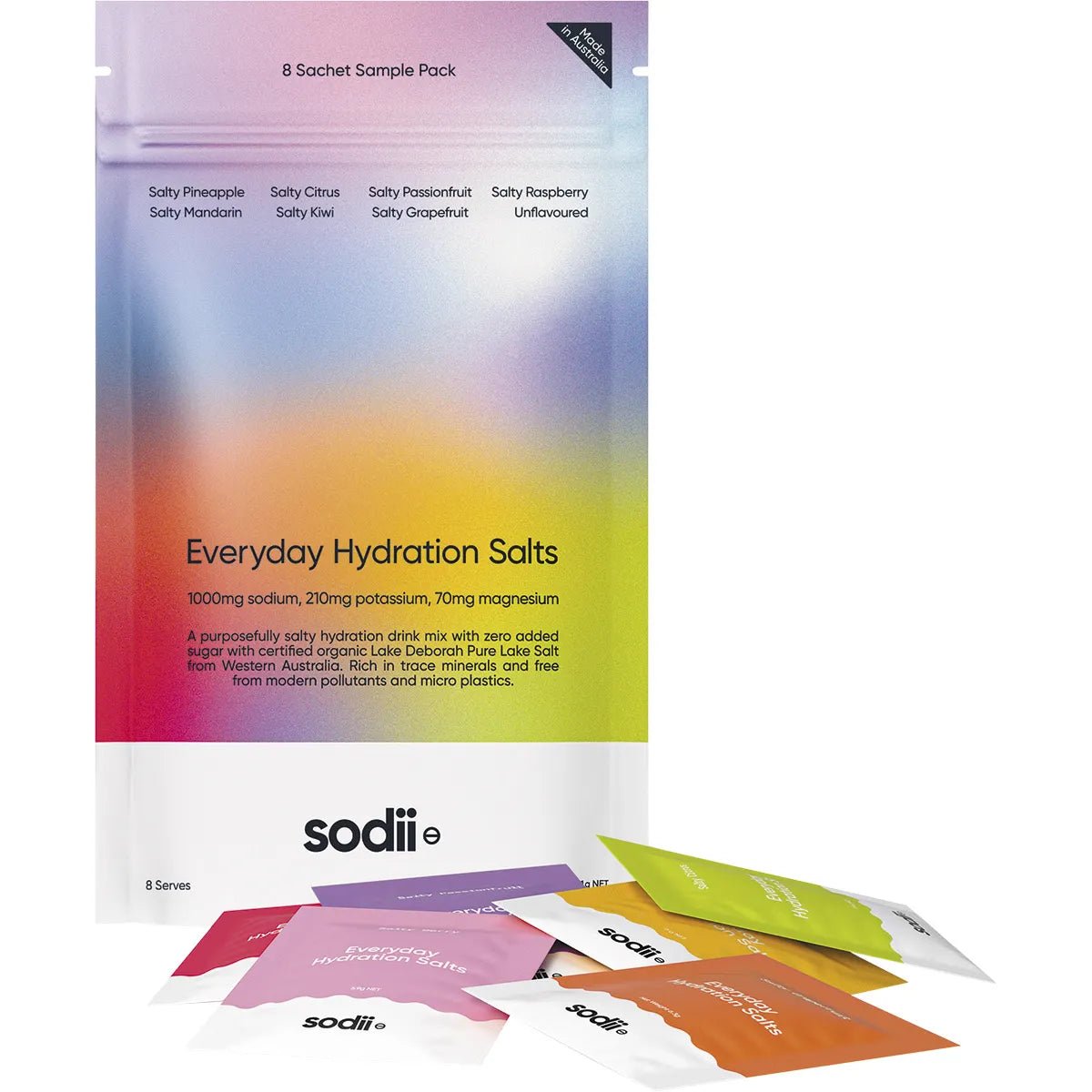 Salty Variety Pack - 8 Sachets - Yo Keto