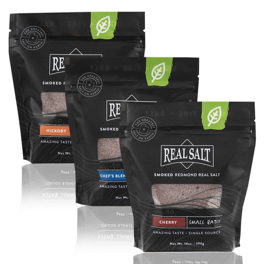 Smoked Real Salt - Variety Pack - 3x396g - Yo Keto