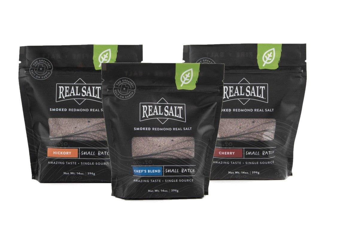 Smoked Real Salt - Variety Pack - 3x396g - Yo Keto