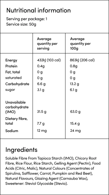 Sour Vegan Gummy Bears - 50g x 12 - Yo Keto