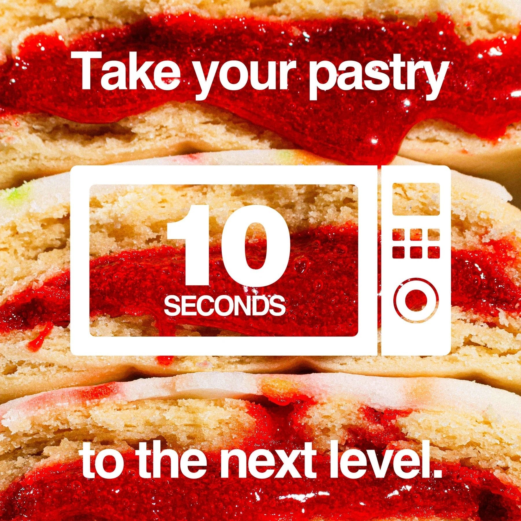 Strawberry Protein Pastry - 61g - Yo Keto