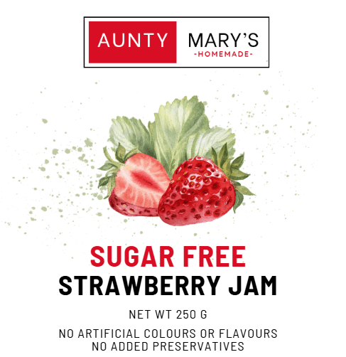 Sugar Free Jam - Strawberry - 250g - Yo Keto