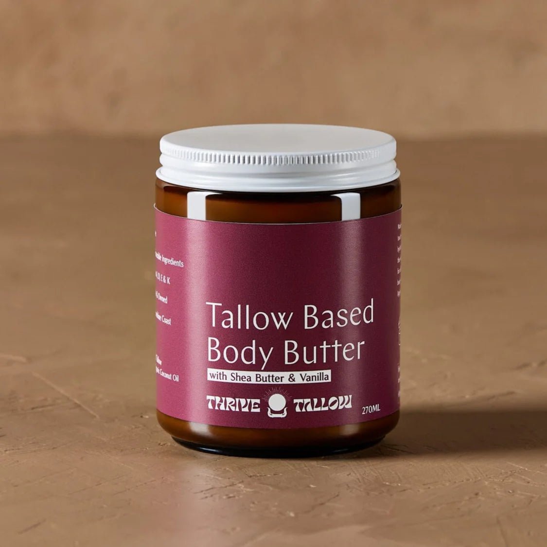 Tallow Based Body Butter - 270ml - Yo Keto