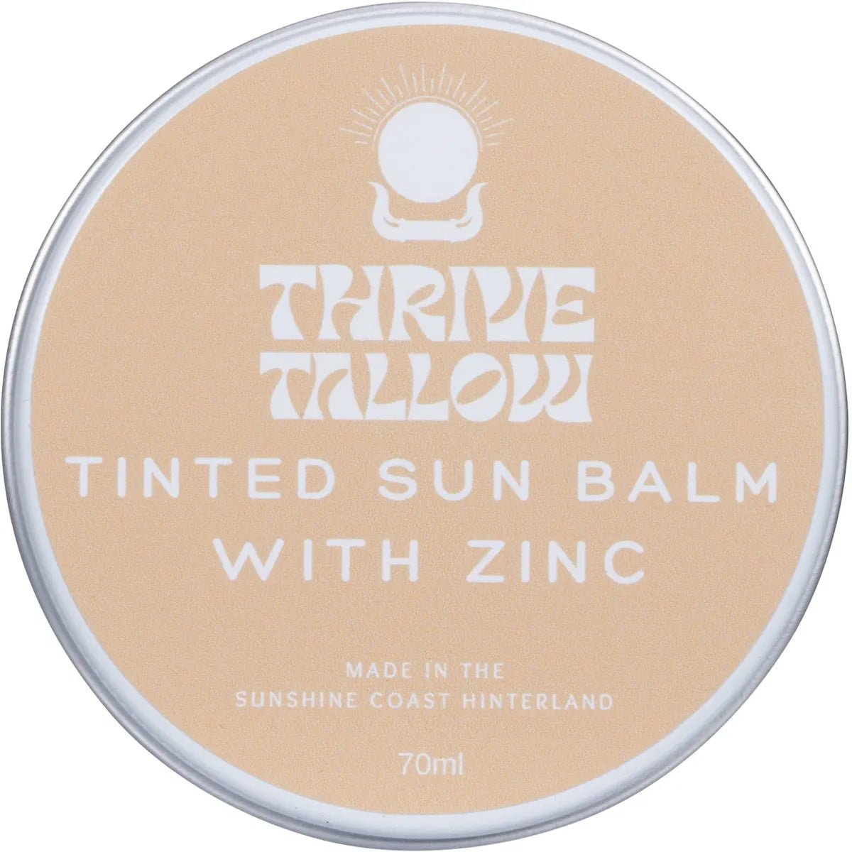 Tinted Sun Balm with Zinc - 70ml - Yo Keto