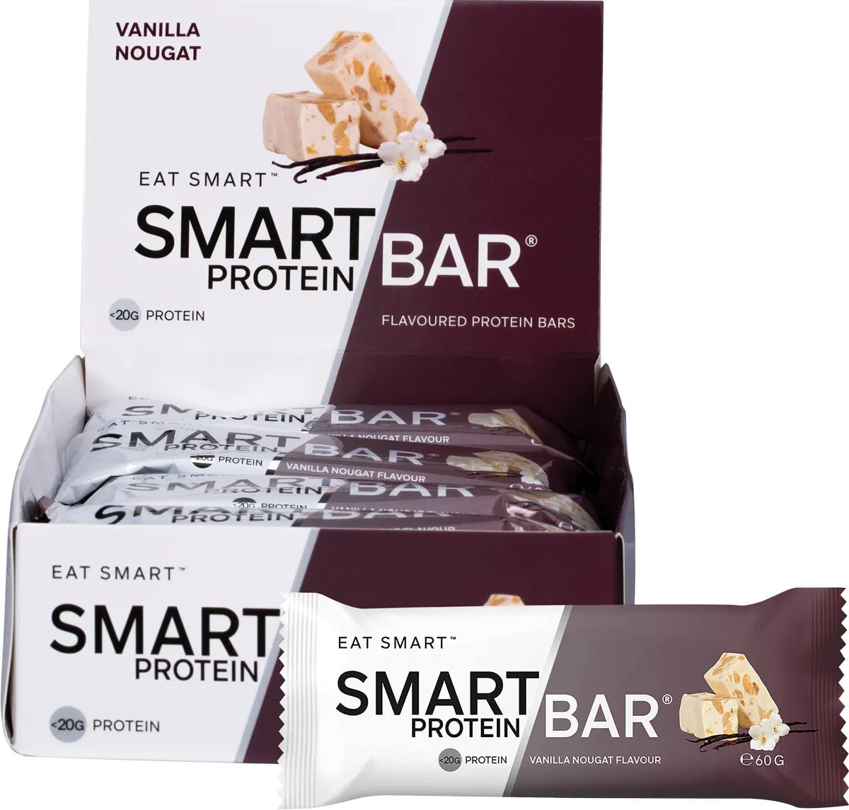 Vanilla Nougat Smart Protein Bars x 12 - Yo Keto
