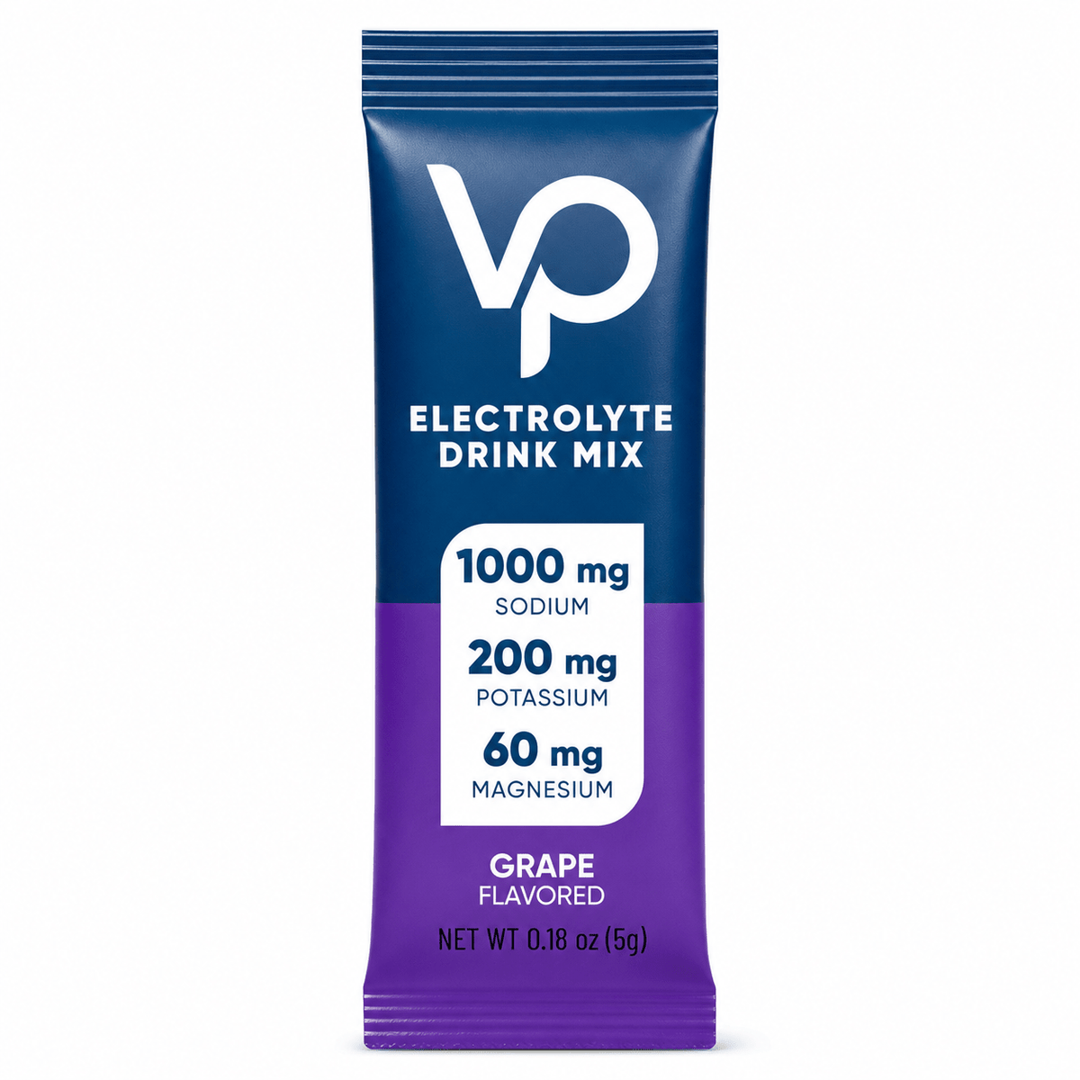 Venture Pal - Single Stick grape flavored electrolyte drink mix with sodium, potassium, magnesium for hydration and energy.