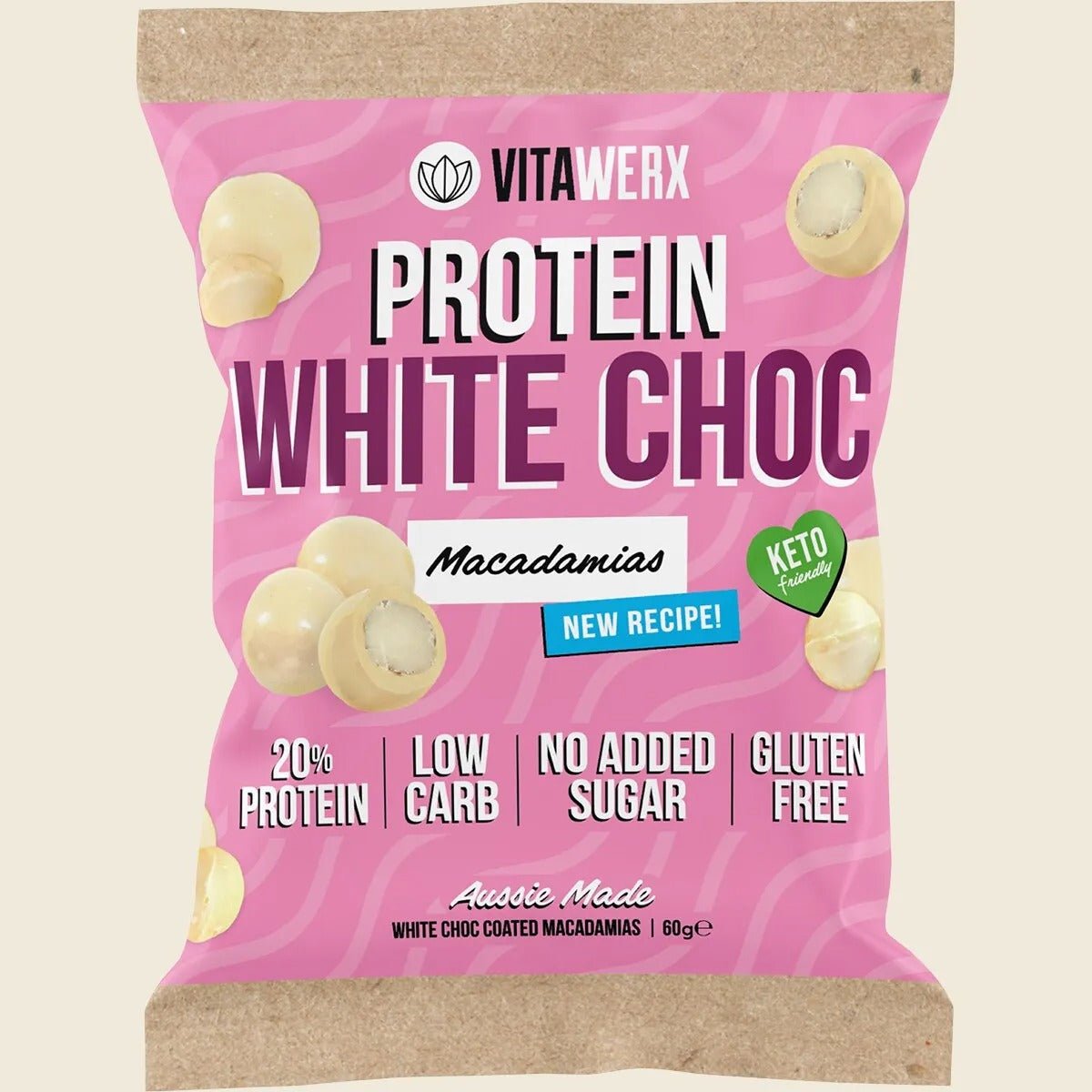 White Choc Coated Nut Pack - Yo Keto