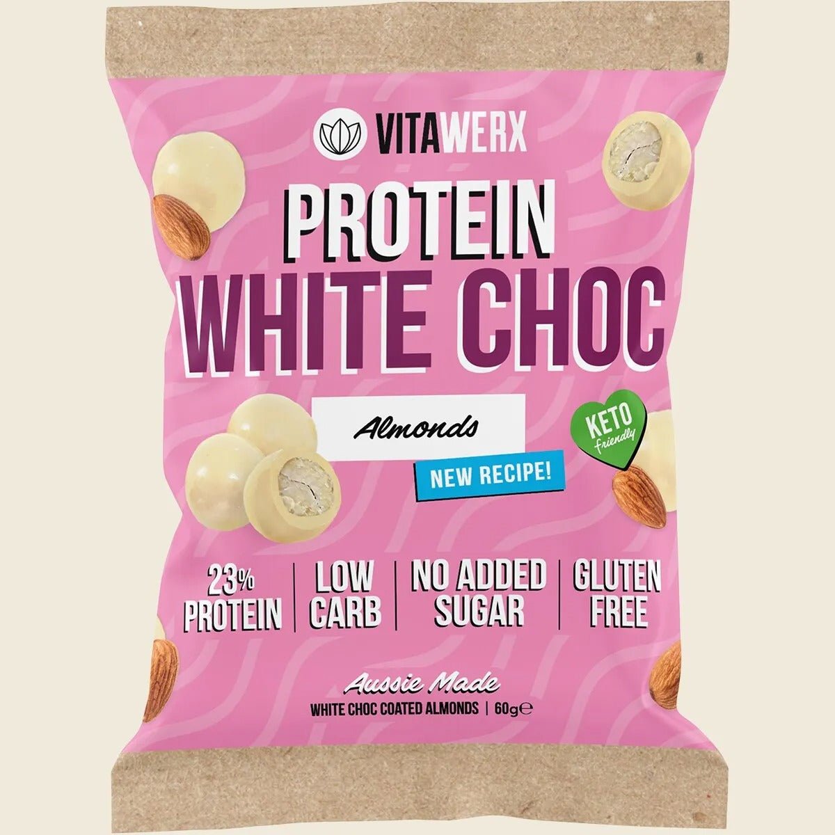 White Choc Coated Nut Pack - Yo Keto