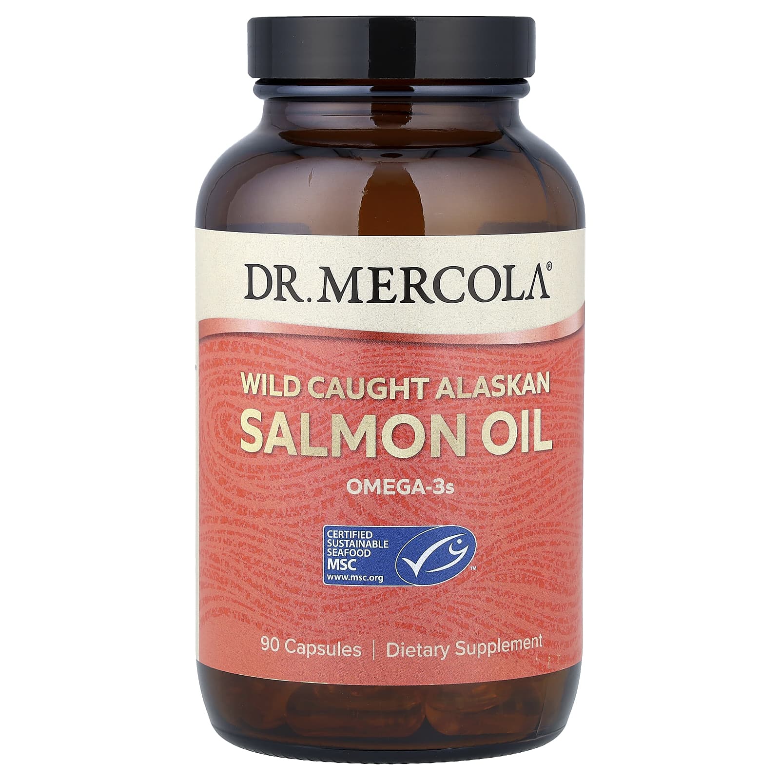 Wild Caught Alaskan Salmon Oil - 90 Capsules - Yo Keto