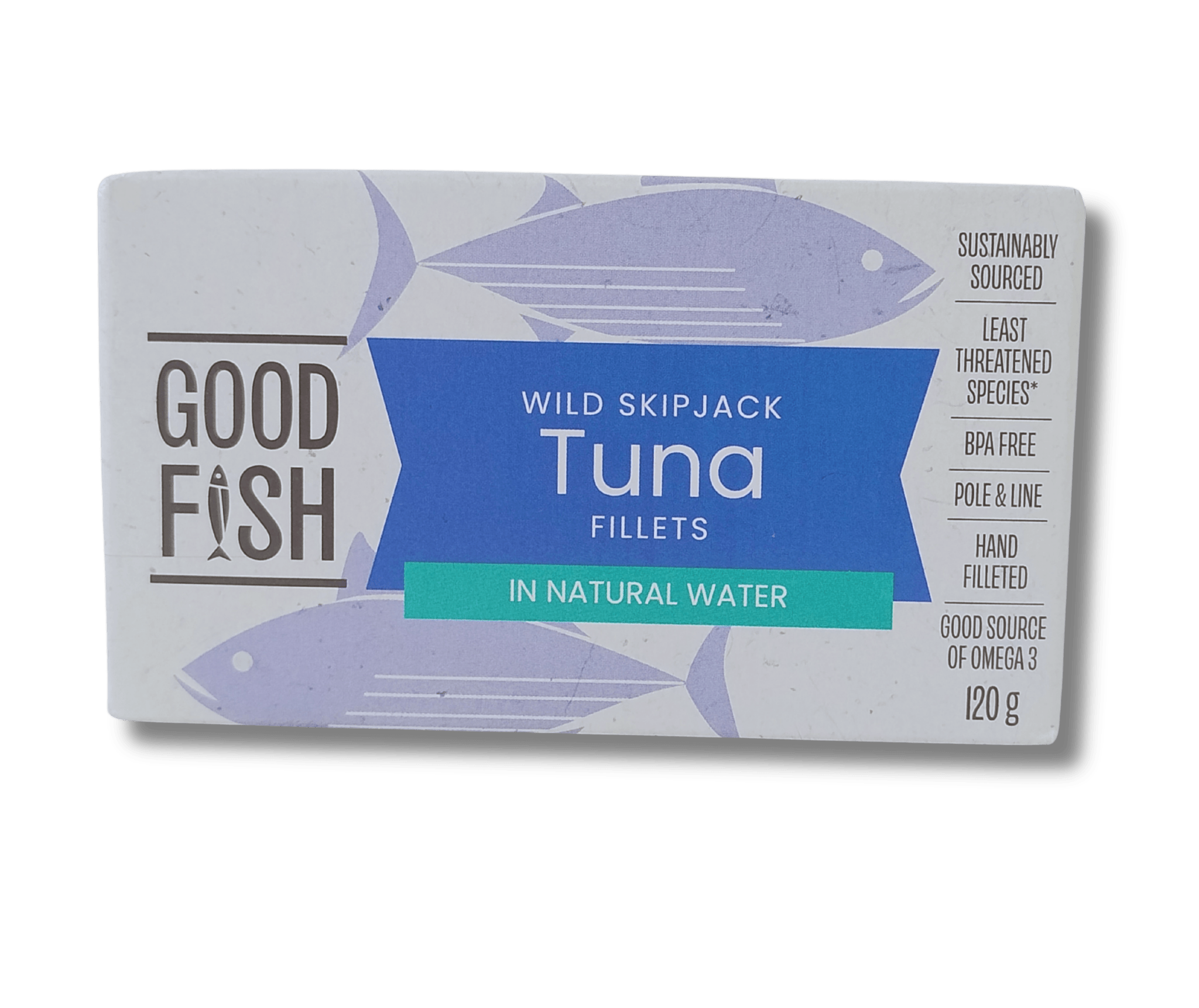 Wild Caught Tuna Fillets in Brine - 120g Can x 10 - Yo Keto