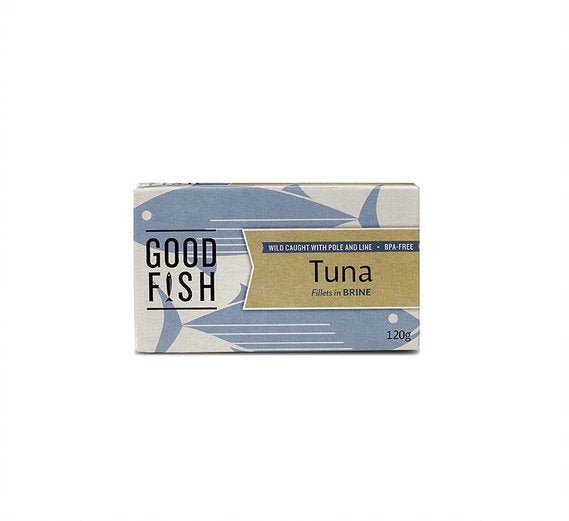 Wild Caught Tuna Fillets in Brine - 120g Can x 10