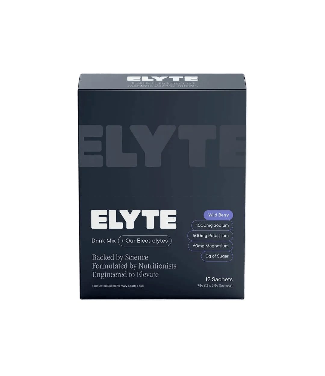 Wildberry Electrolyte Powder - 12 Sachets