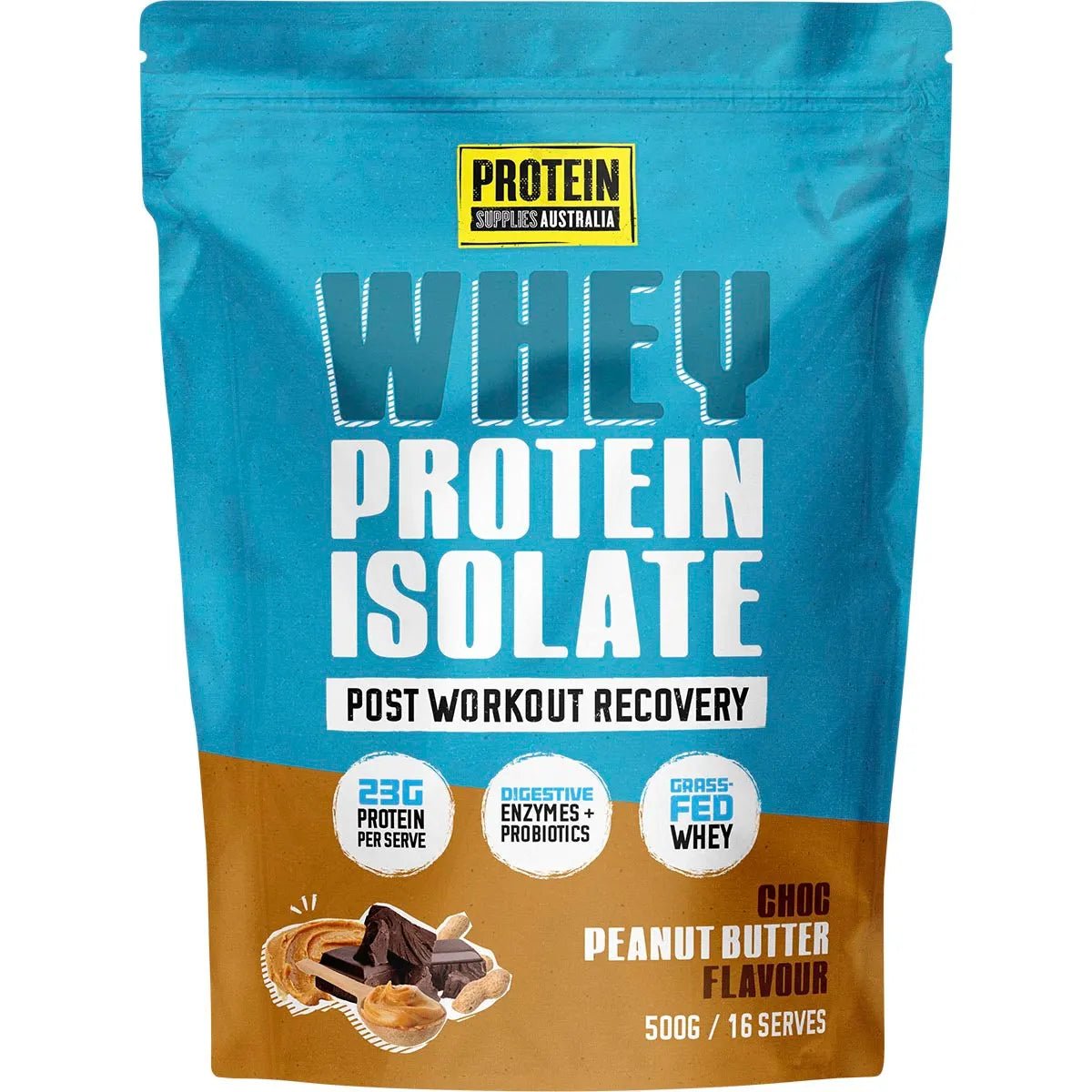 WPI - Chocolate Peanut Butter - 500g - Yo Keto