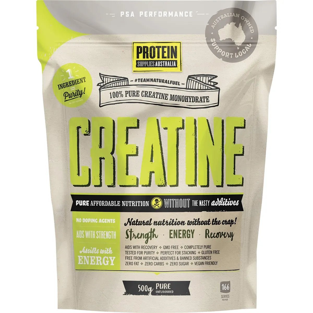 Buy 100% Pure Creatine Monohydrate Online @ Yo Keto Australia