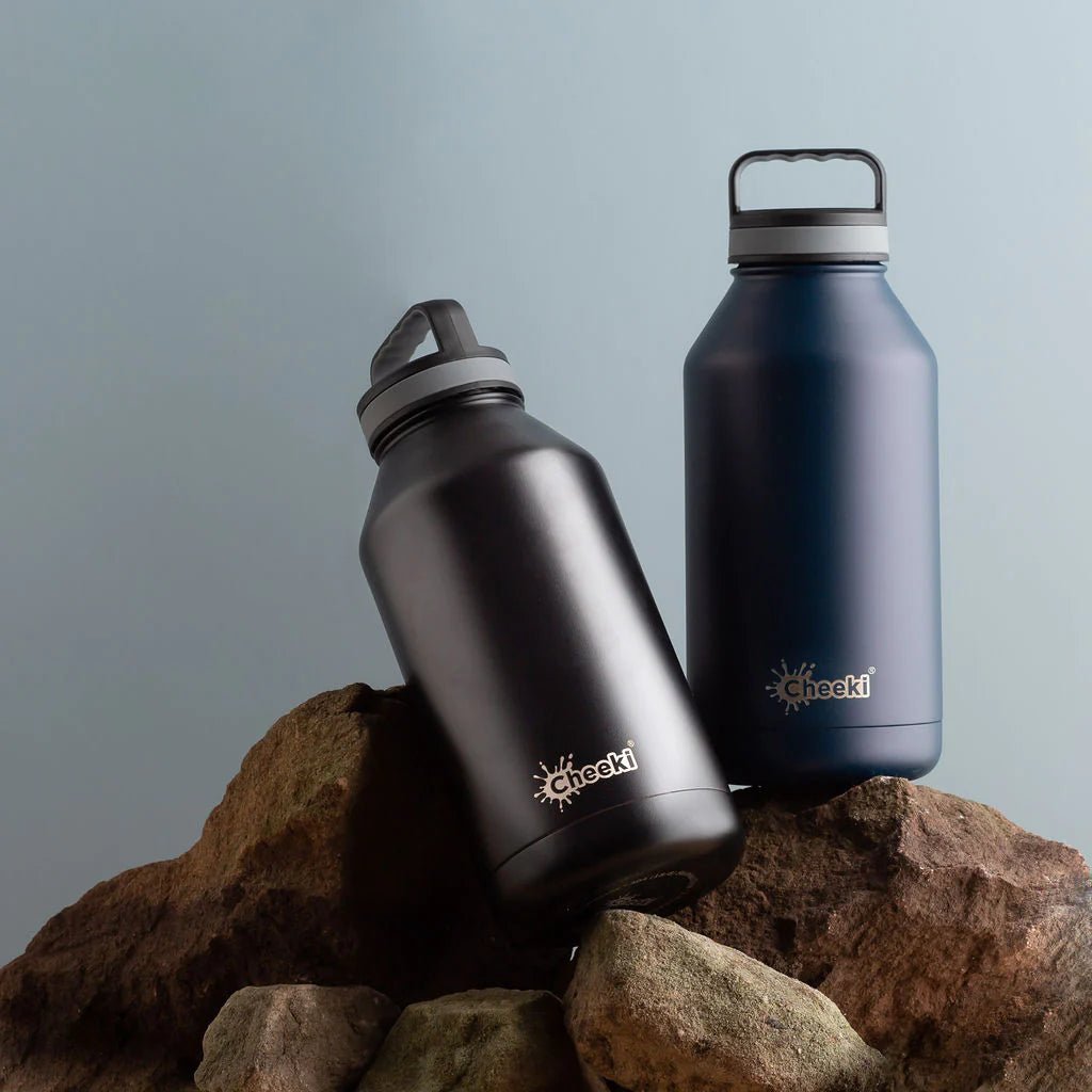 1.9L Insulated Chiller Bottle - Black - Yo Keto