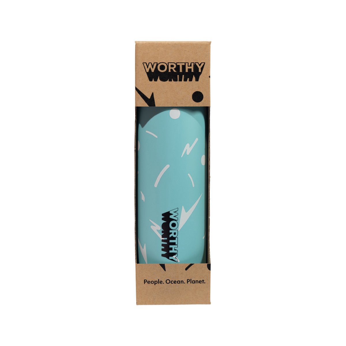 750ml Sugarcane Drink Bottle - Ocean Aqua - Yo Keto