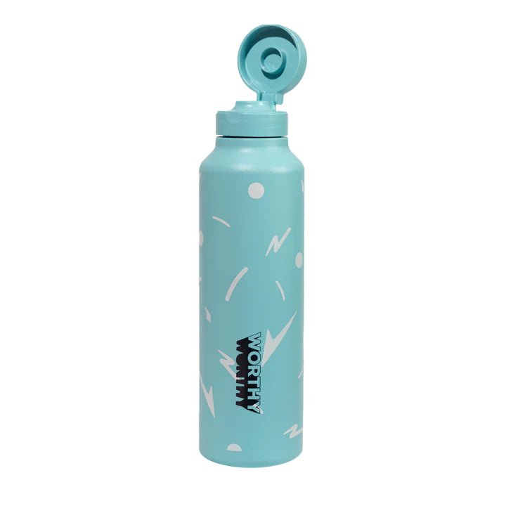 750ml Sugarcane Drink Bottle - Ocean Aqua - Yo Keto