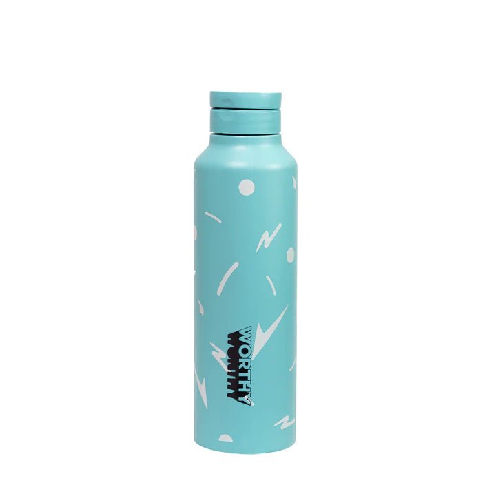 750ml Sugarcane Drink Bottle - Ocean Aqua - Yo Keto