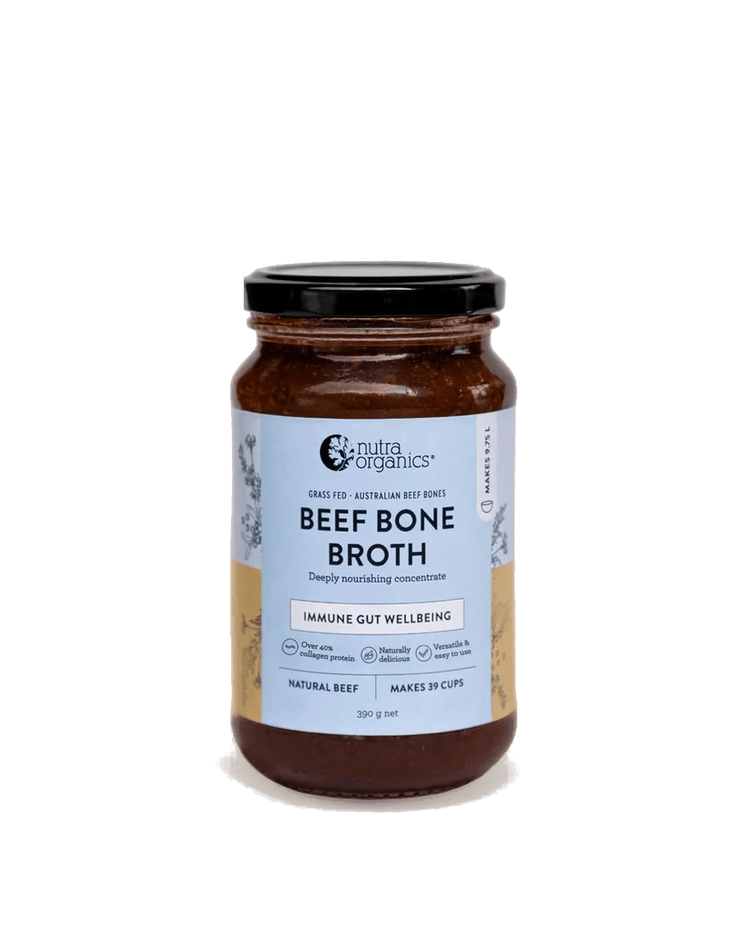 Buy Nutra Organics Natural Beef Bone Broth Concentrate Yo Keto AU