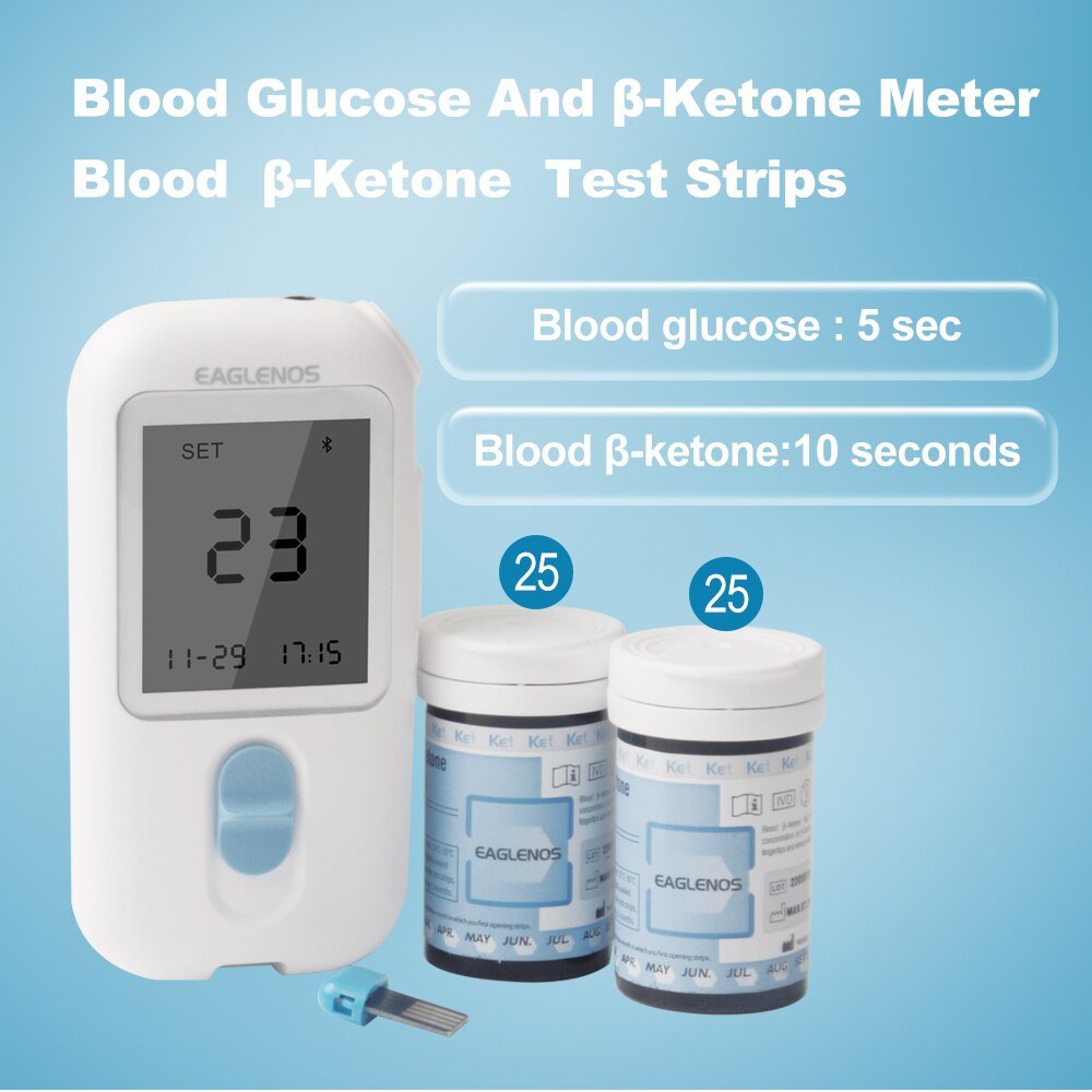 Blood Glucose & Ketone Monitoring Kit - Yo Keto