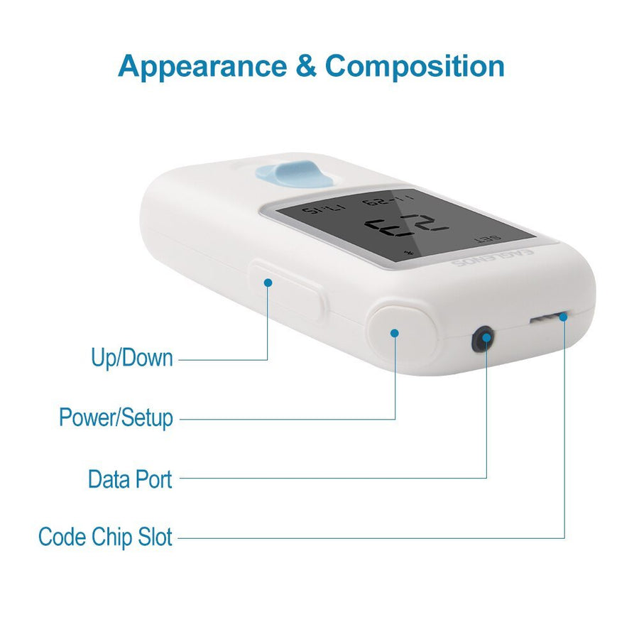 Buy Eaglenos Blood Glucose Ketone Monitor Meter Complete Kit @ Yo Keto