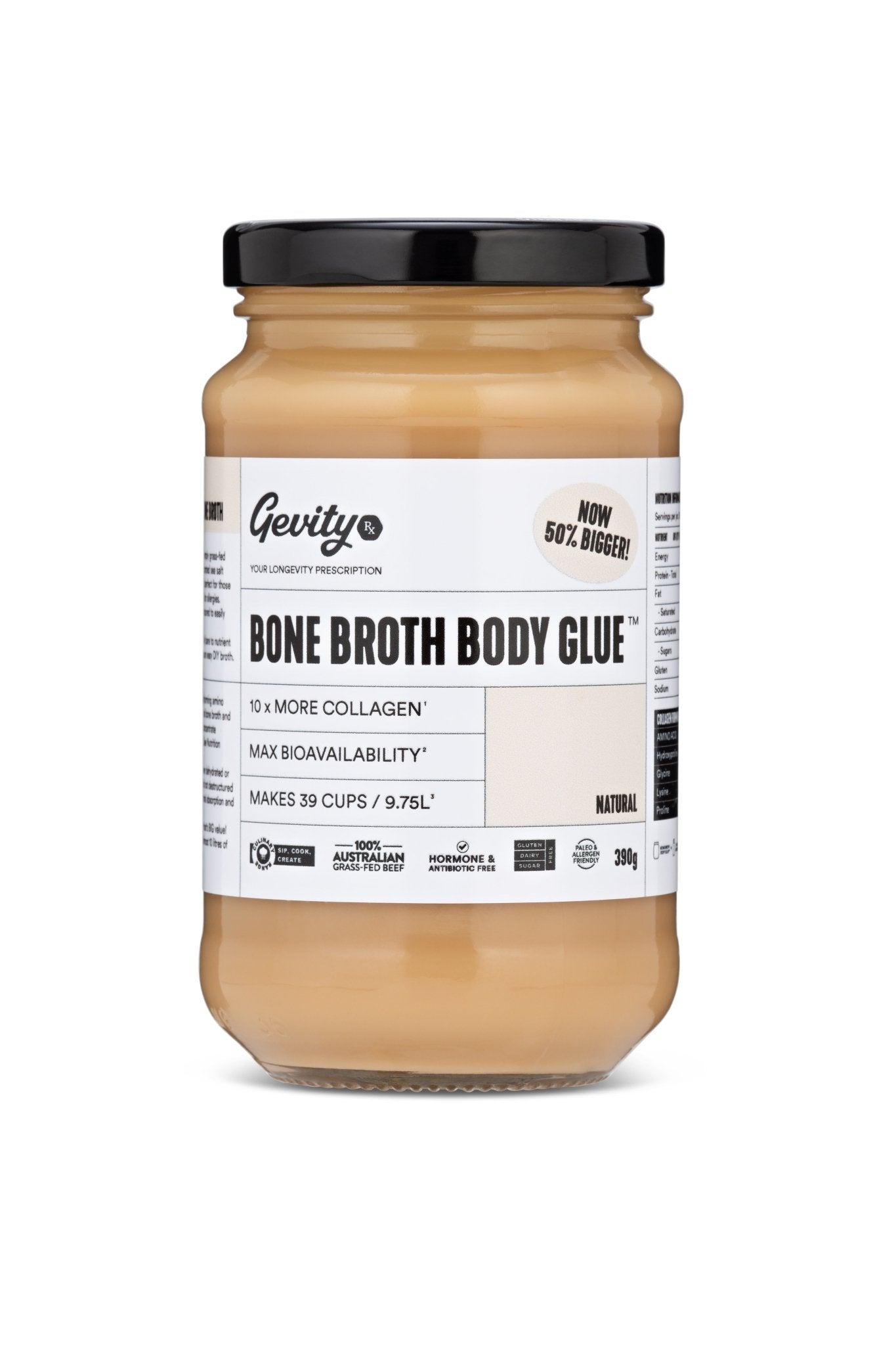 Bone Broth Body Glue - Natural - Yo Keto