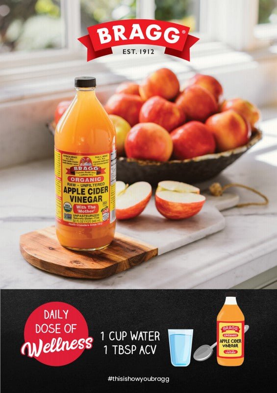 Bragg Apple Cider Vinegar - 3.8L - Yo Keto