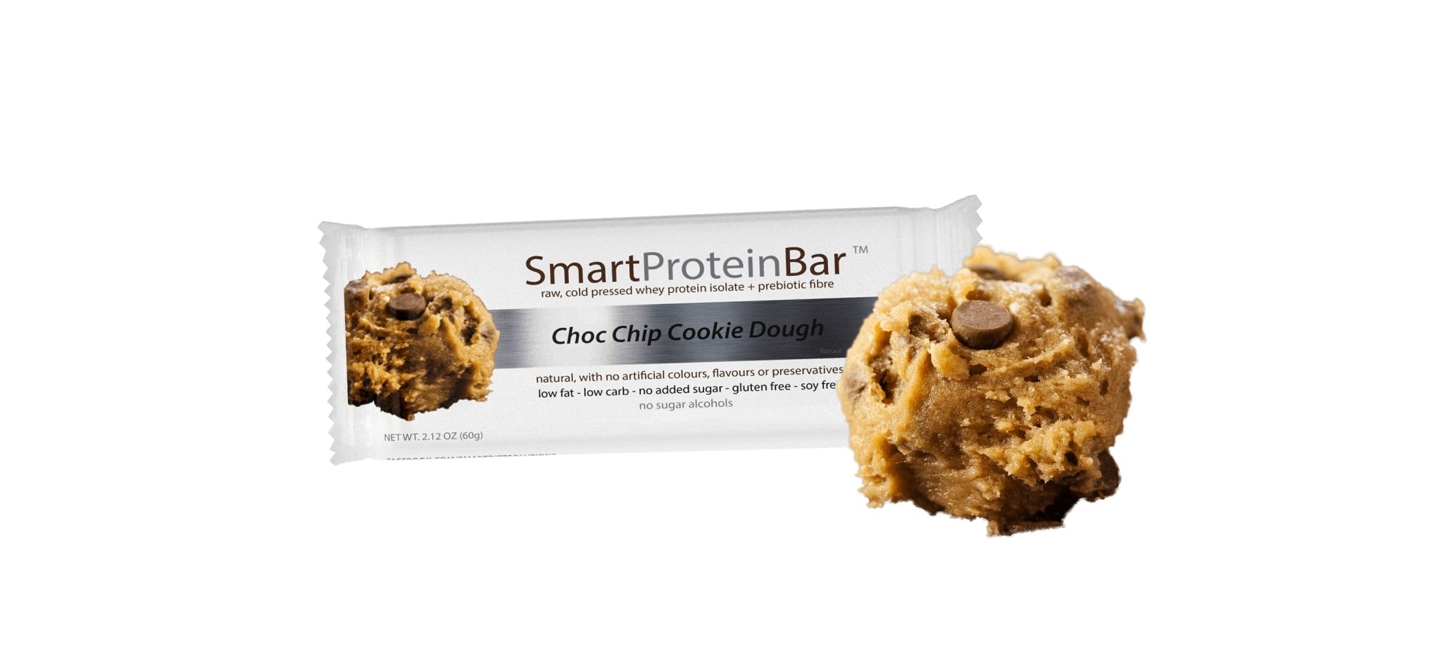 Choc Chip Cookie Dough Smart Protein Bar-Bar-Yo Keto