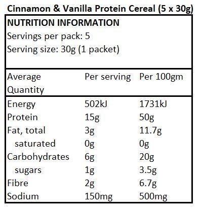 Cinnamon Protein Cereal - New Formula - Yo Keto