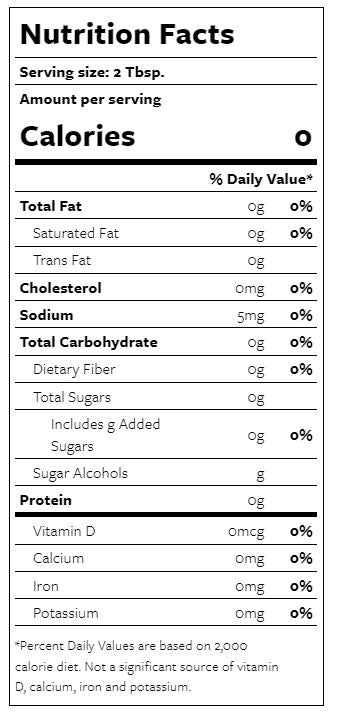 Classic Caramel Flavouring Syrup - 375ml - Yo Keto