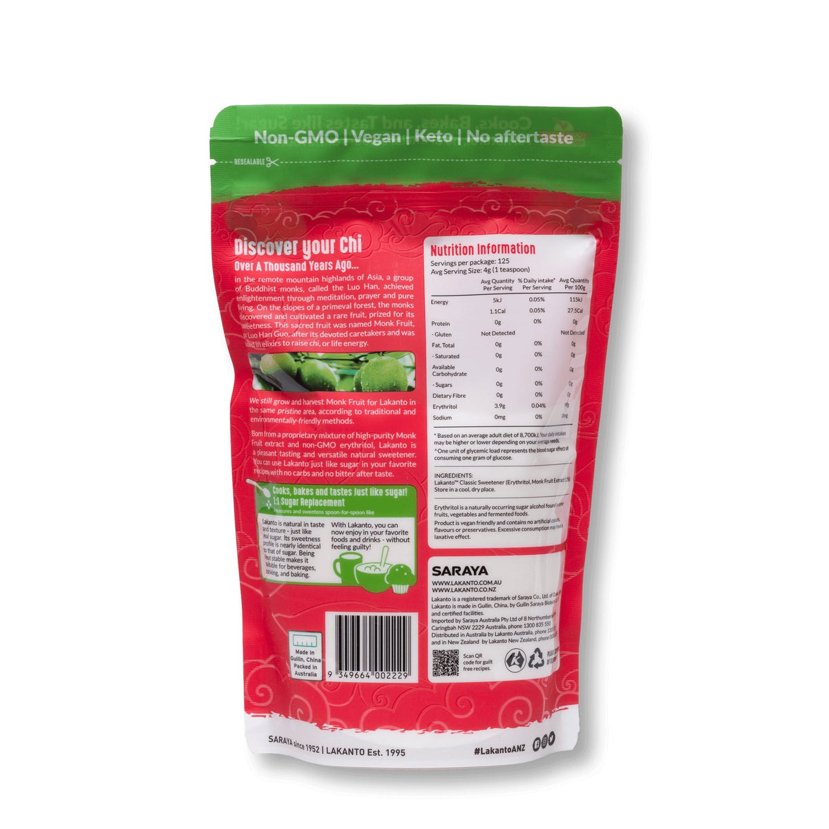 Classic Monkfruit Sweetener-Sweetener-Yo Keto