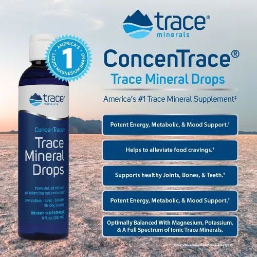 ConcenTrace - Trace Mineral Drops - Yo Keto