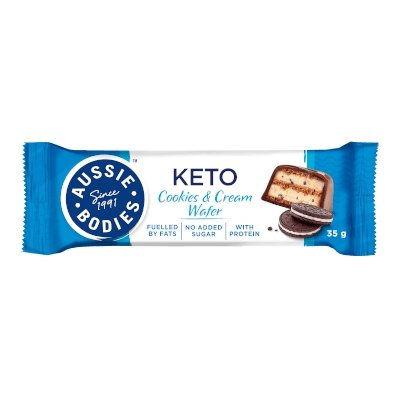Cookies & Cream Keto Wafer Bar-Bar-Yo Keto
