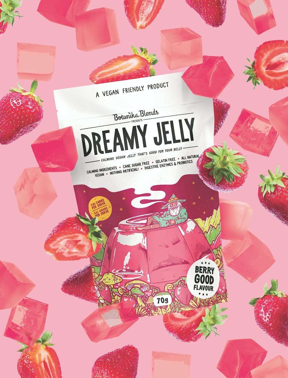 Dreamy Jelly - Berry Good Flavour-Desserts-Yo Keto