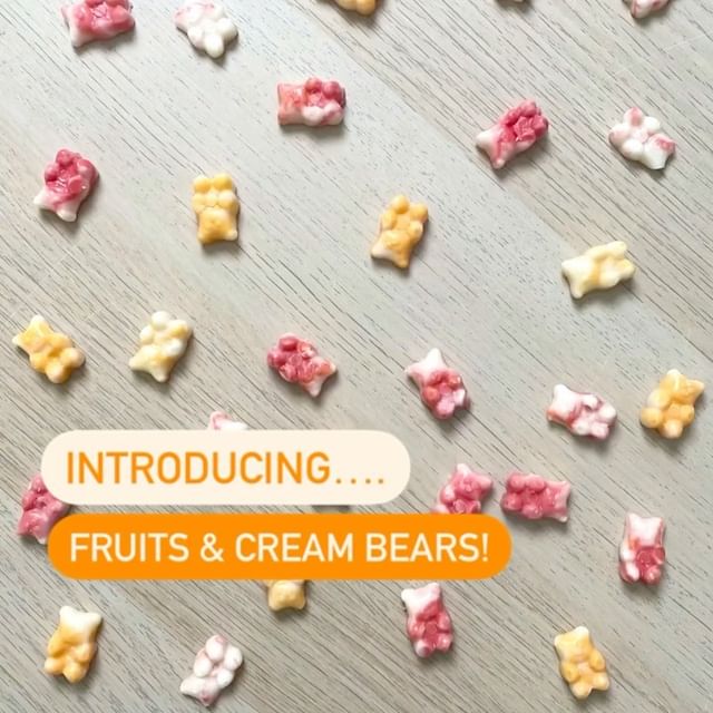 Fruits & Cream Gummy Bears - 12 Pack - Yo Keto