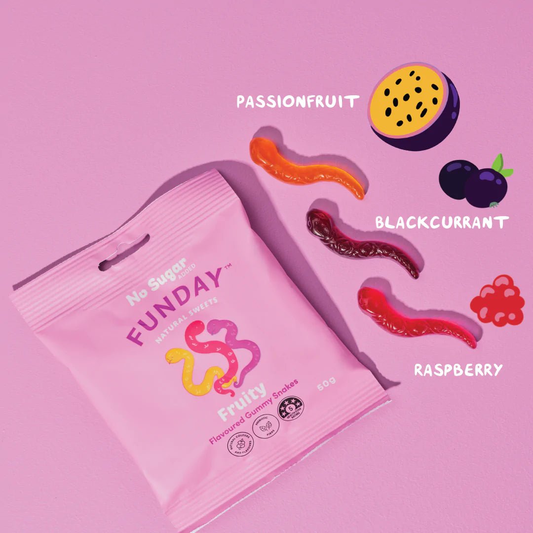 Fruity Gummy Snakes - Yo Keto