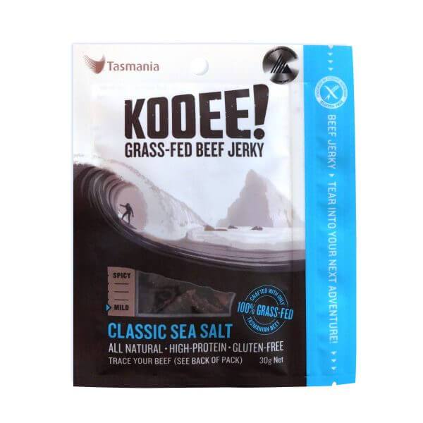 Grass Fed Beef Jerky - Sea Salt-Jerky-Yo Keto