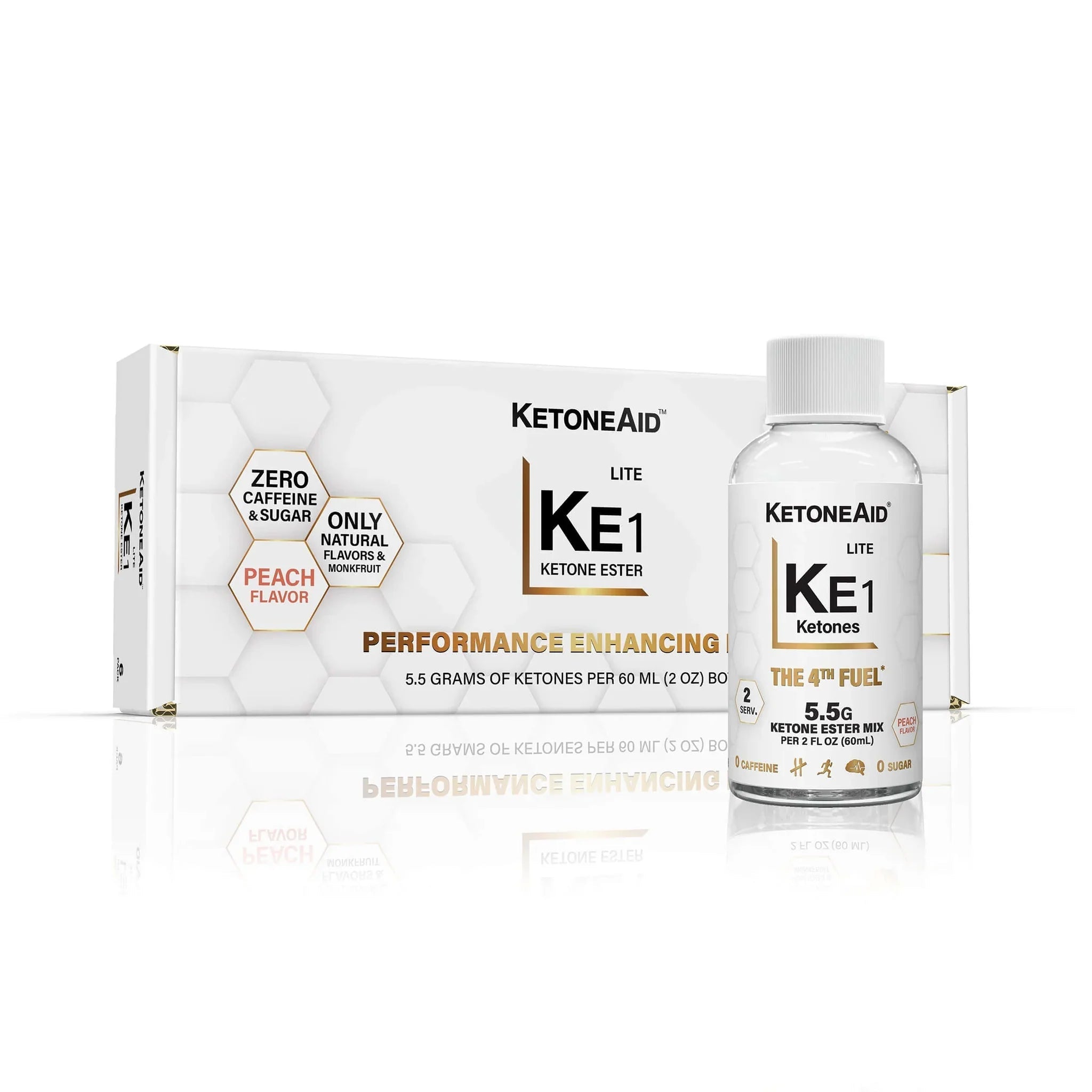 KE1 Lite Ketone Ester & Salt Drink - 6 x 60ml - Yo Keto