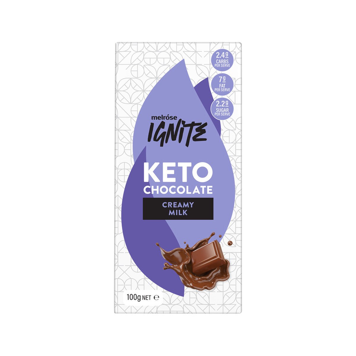 Keto Chocolate - Creamy Milk - 100g - Yo Keto