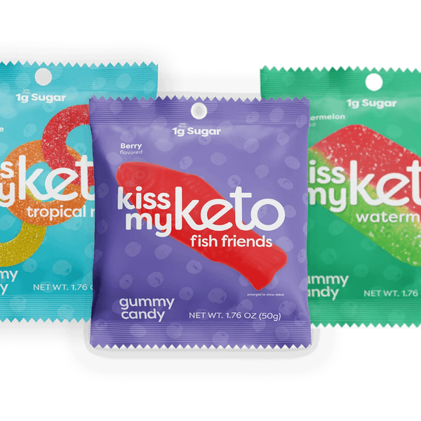 Kiss My Keto Fish Friends Gummy Candy, 50g — Everything Keto
