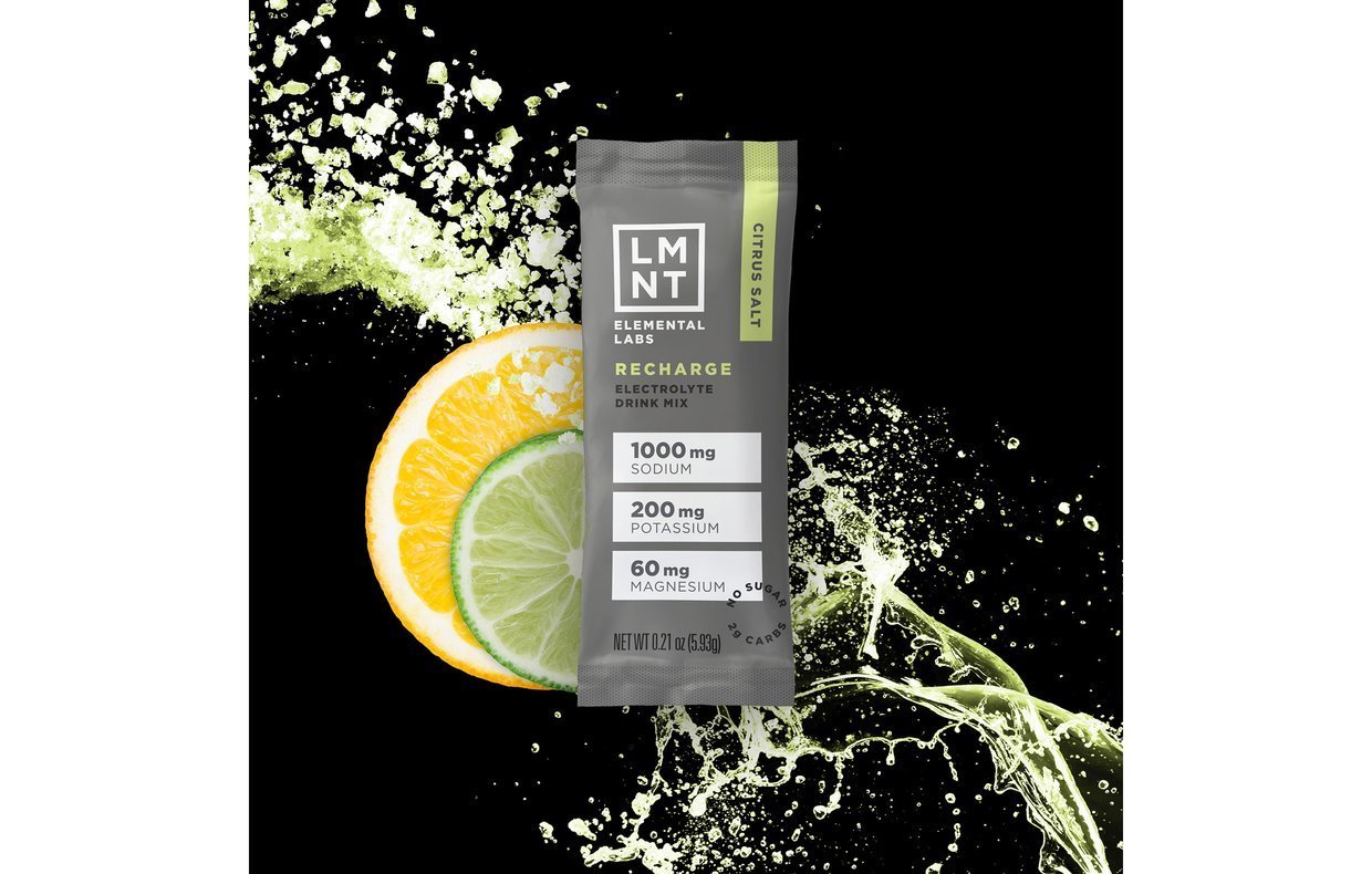 LMNT RECHARGE - Citrus Salt Electrolyte Mix - Yo Keto